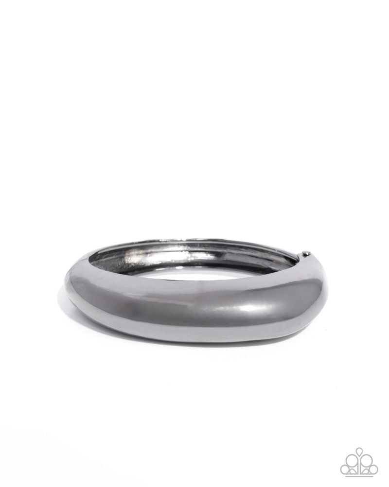 Sleek Sojourn Bracelet - Black | Paparazzi Accessories image 2