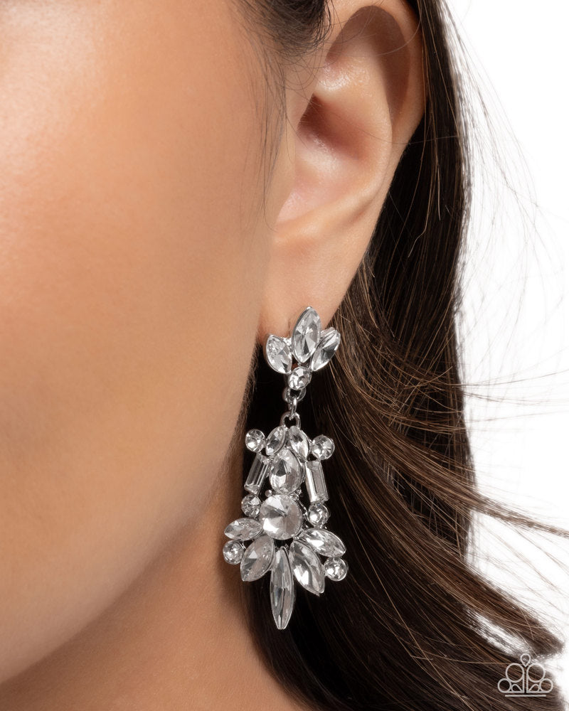 Complicated Class - White | Paparazzi Accessories