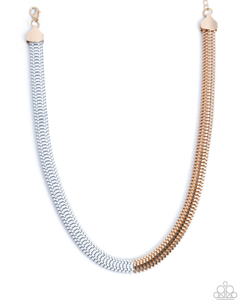 Dynamic Duality - White | Paparazzi Accessories