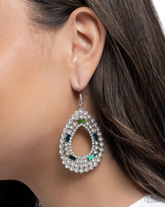 Teardrop Trust - Green | Paparazzi Accessories