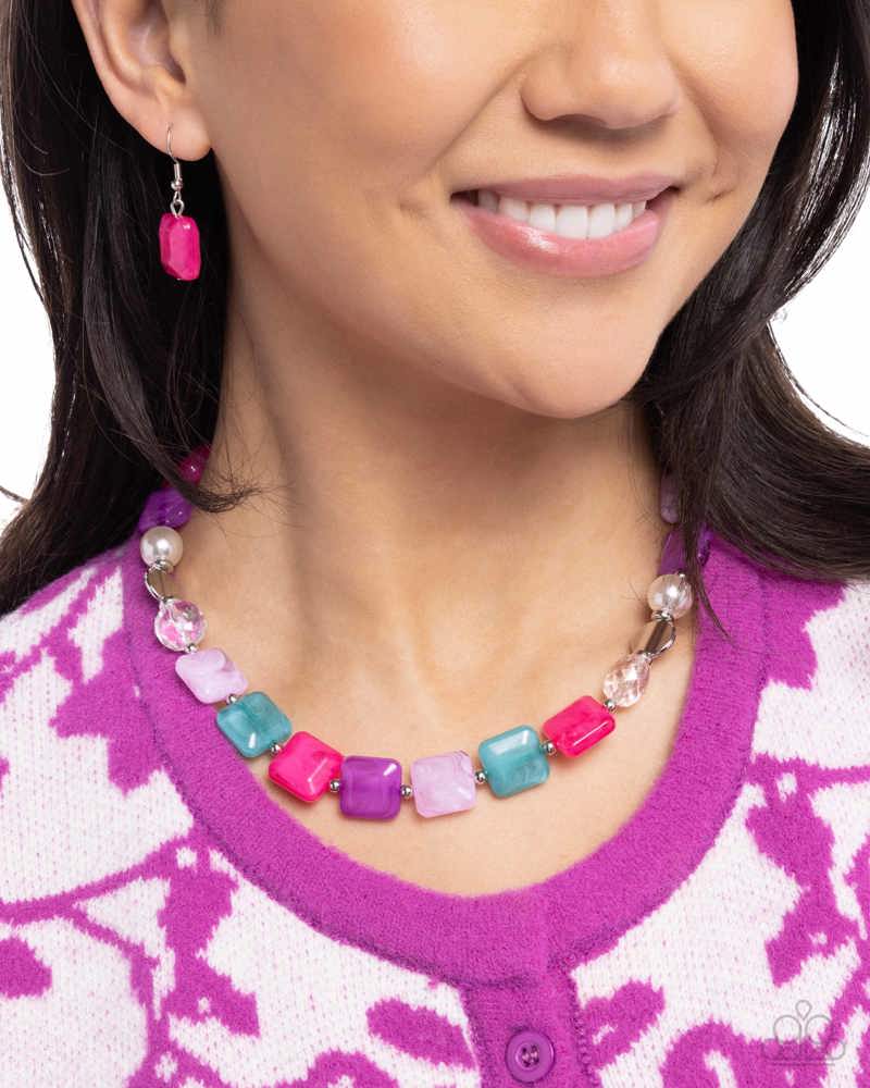 Continuous Cubes - Complete Look | Paparazzi Accessories