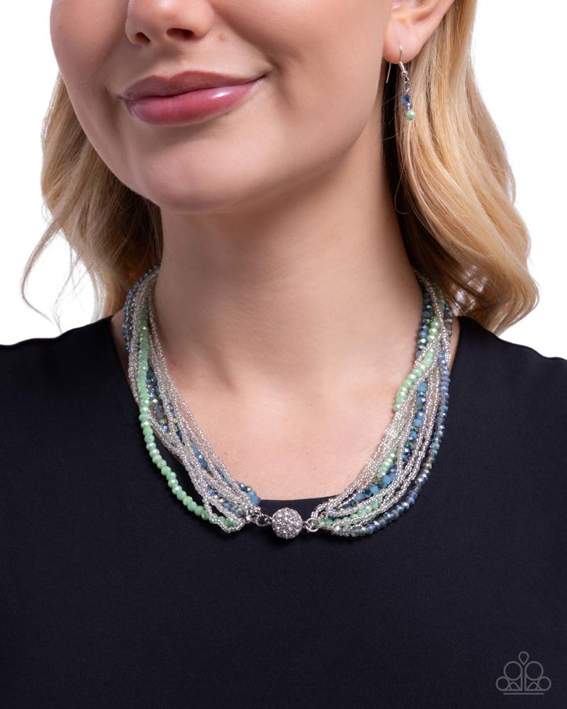 Rushing Radiance - Green | Paparazzi Accessories