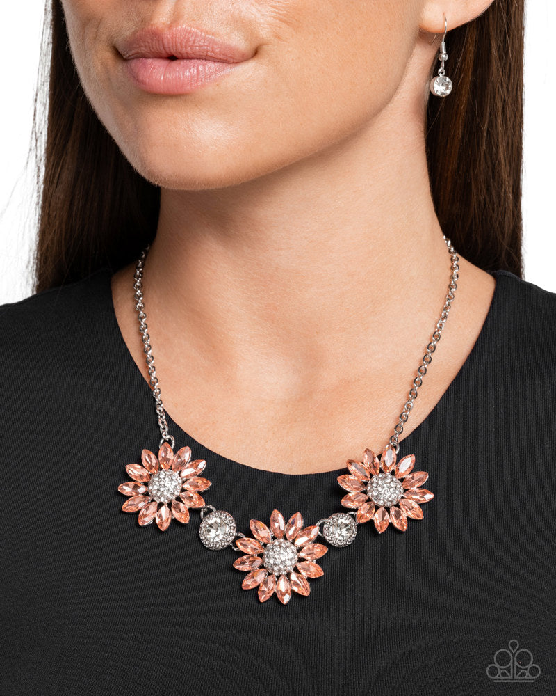 Vulnerable Vacation Necklace - Orange | Paparazzi Accessories image 3