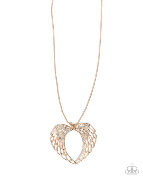 Angelic Accuracy - Gold Necklace - September 2025 LOP