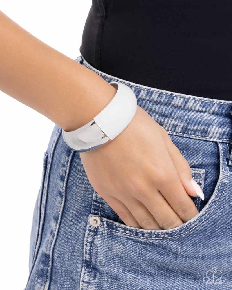 Painted Paramount - White | Paparazzi Accessories