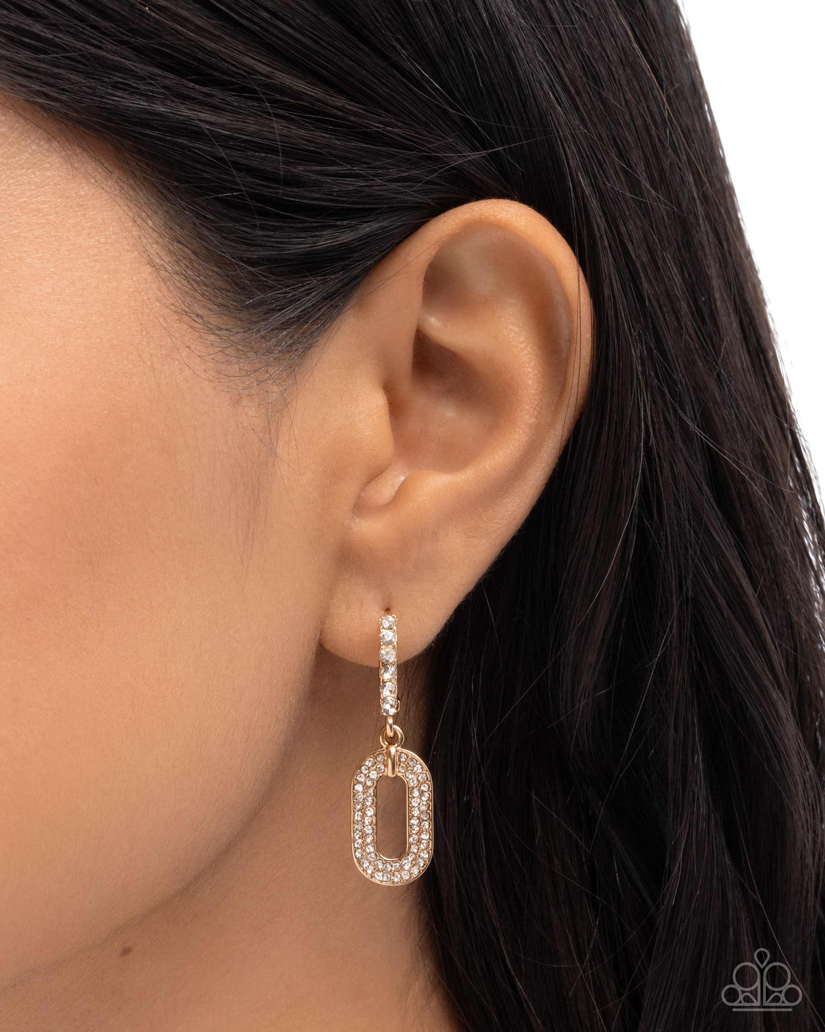 Next-Level Luminescence Earrings - Gold | Paparazzi Accessories
