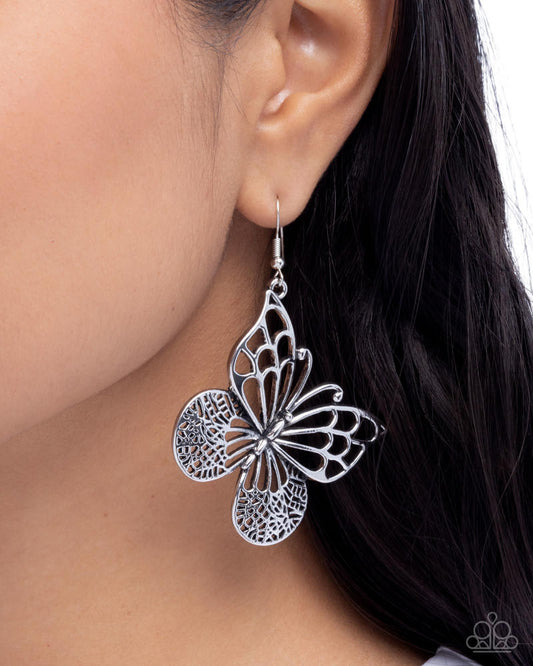 Soaring Skill Earrings - Silver