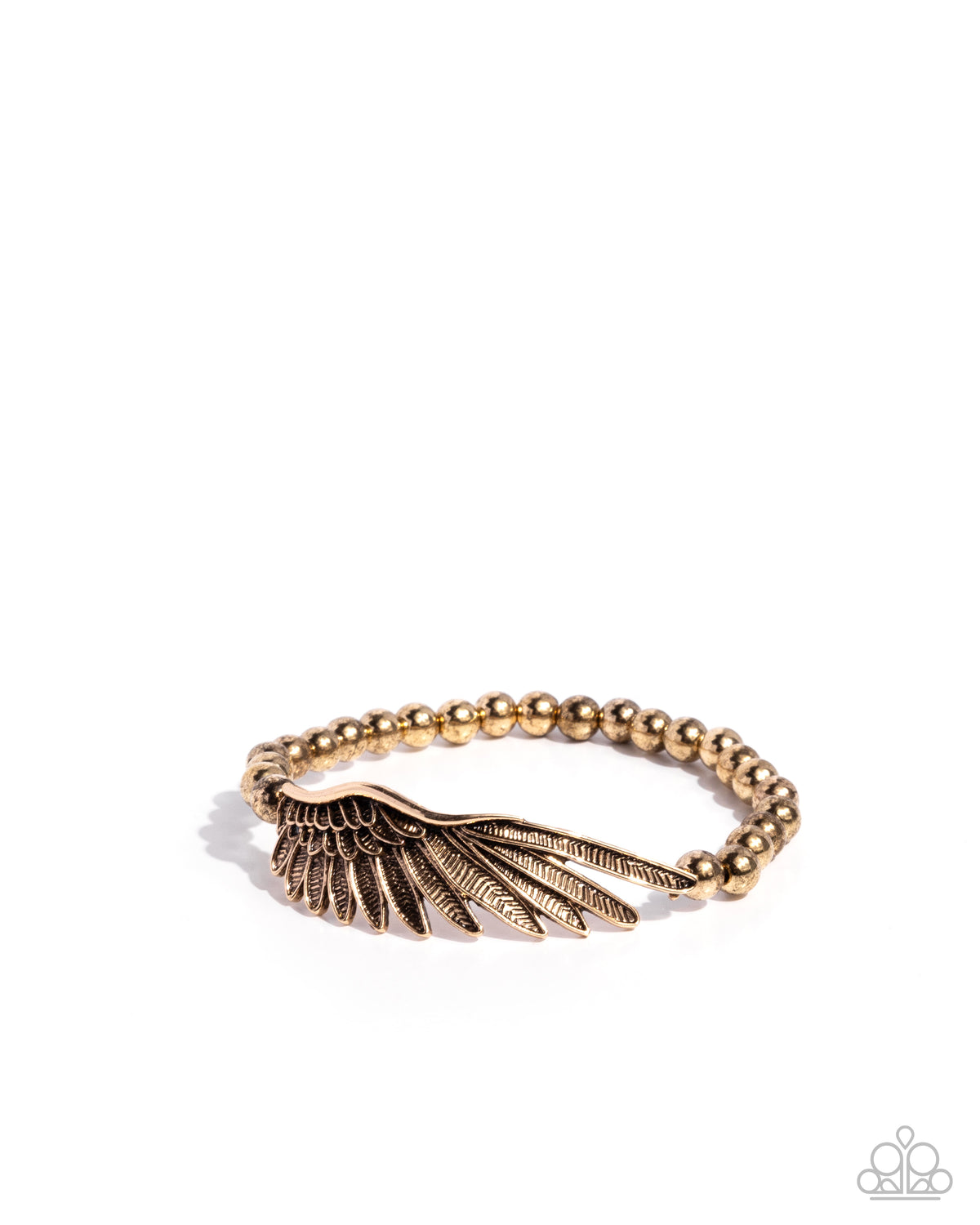 Angelic Appreciation Bracelet - Gold | Paparazzi Accessories image 2