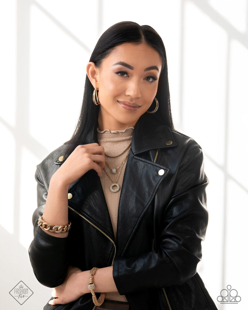Commanding Culture Earrings - Gold