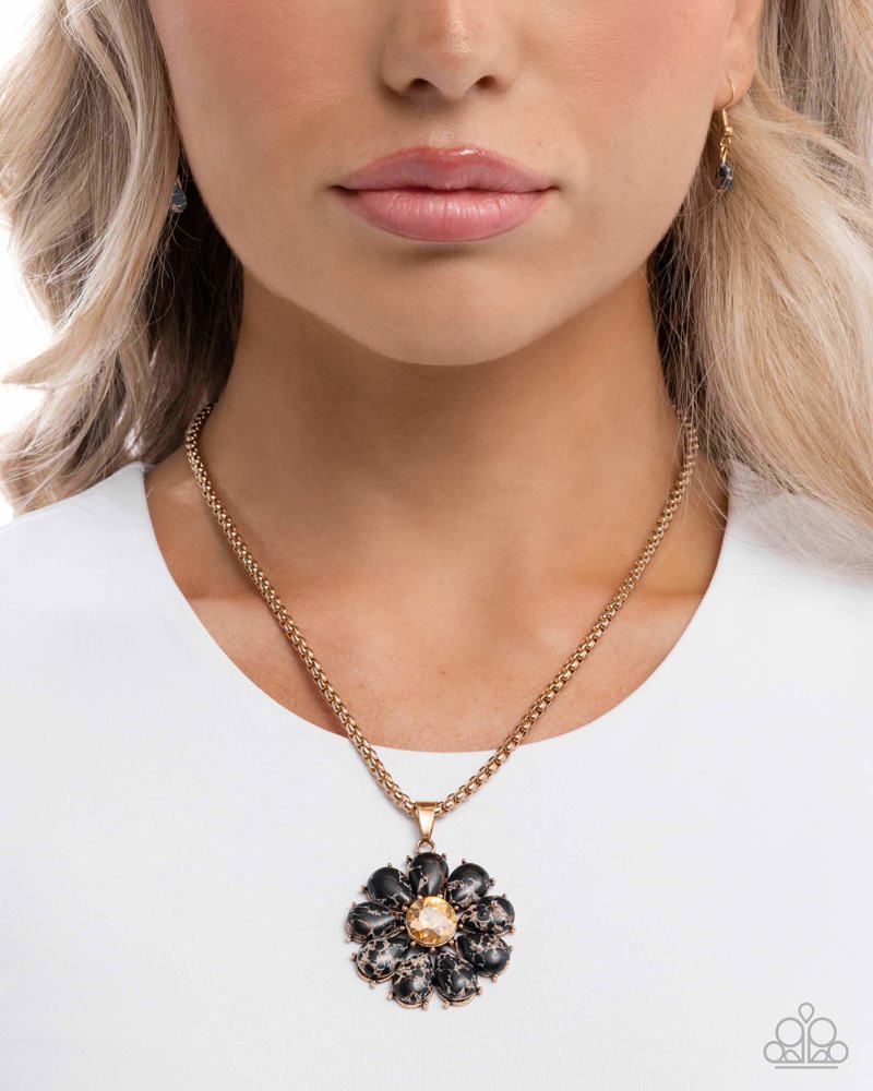 Creative Caliber Necklace - Black | Paparazzi Accessories image 3
