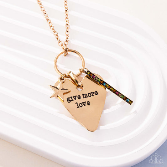 Give More Affection - Yellow | Paparazzi Accessories