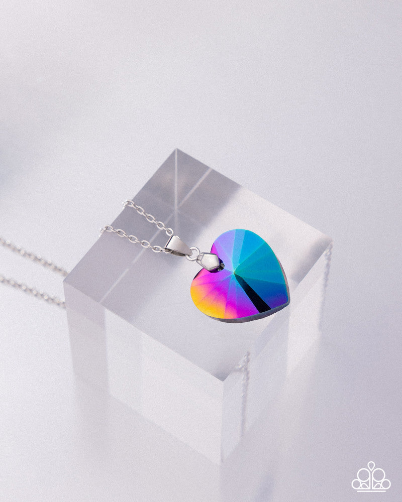 Love Hurts Necklace - Multi | Paparazzi Accessories image 7