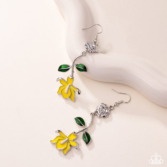 Floral Fractal - Yellow | Paparazzi Accessories