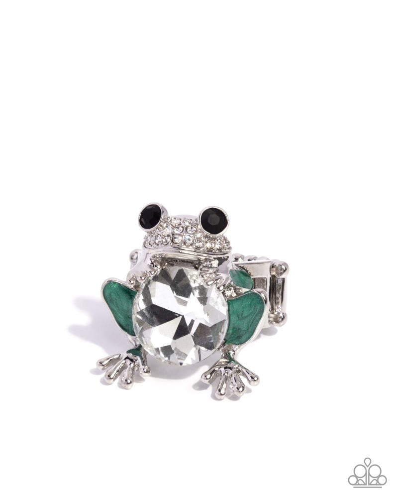 Frog Prince Ring - Green image 2