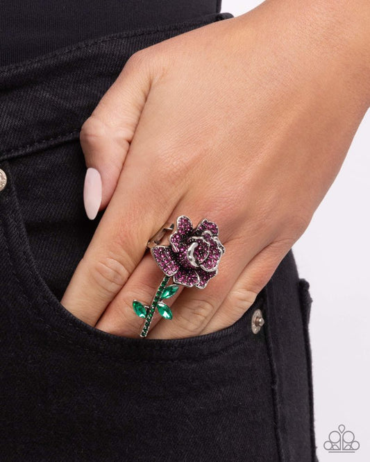 Boutonniere Bling - Pink | Paparazzi Accessories
