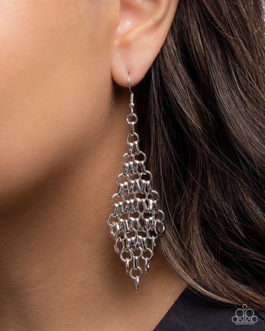 Decisive Delivery - Silver | Paparazzi Accessories