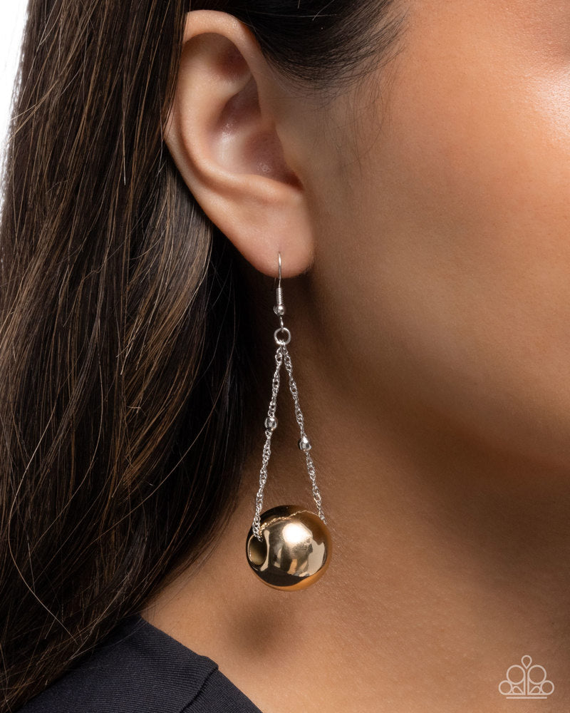 Edgy Emphasis - Silver | Paparazzi Accessories