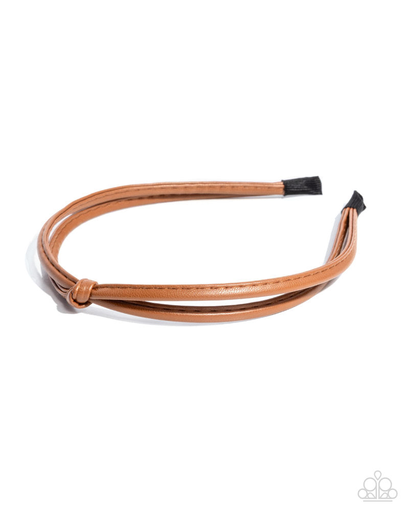 Believe It Or KNOT - Brown | Paparazzi Accessories