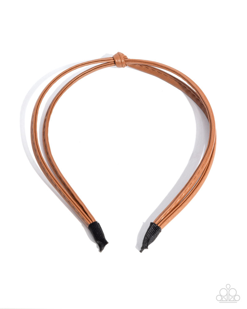 Believe It Or KNOT - Brown | Paparazzi Accessories