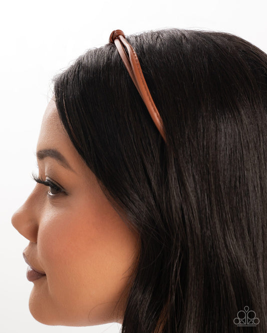 Believe It Or KNOT - Brown | Paparazzi Accessories