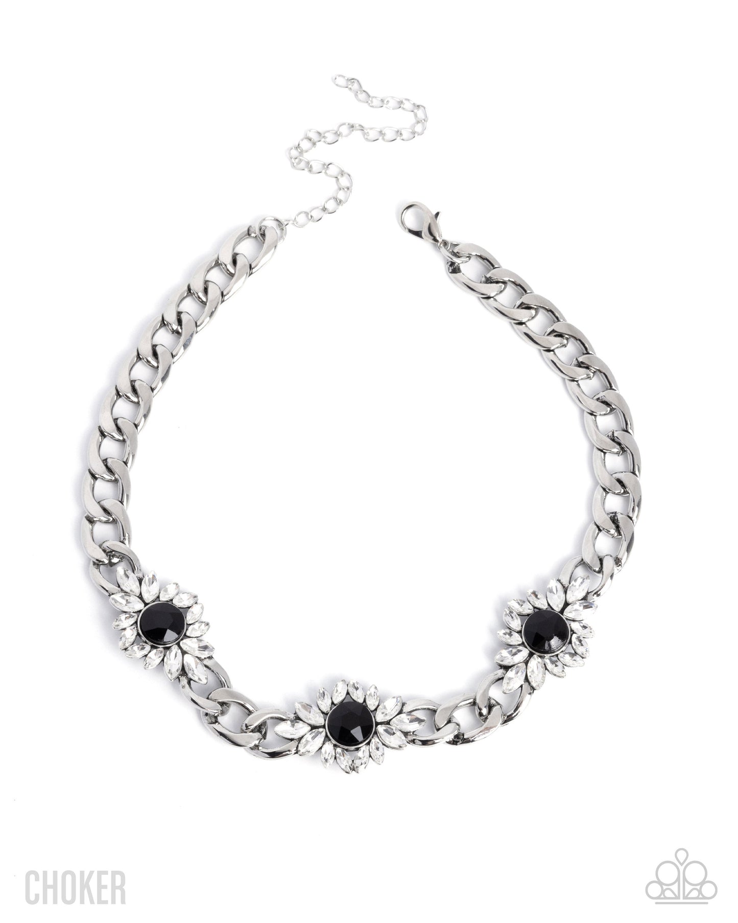 Industrial Intro Necklace - Black | Paparazzi Accessories image 2
