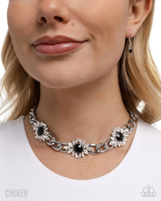 Industrial Intro Necklace - Black | Paparazzi Accessories image 3