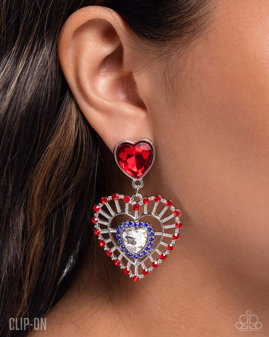Patriotic Pattern - Multi | Paparazzi Accessories