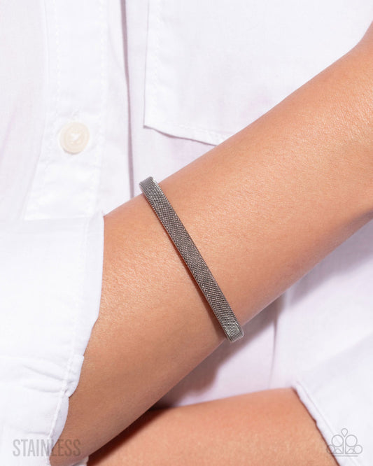 Stainless Surety - Silver | Paparazzi Accessories