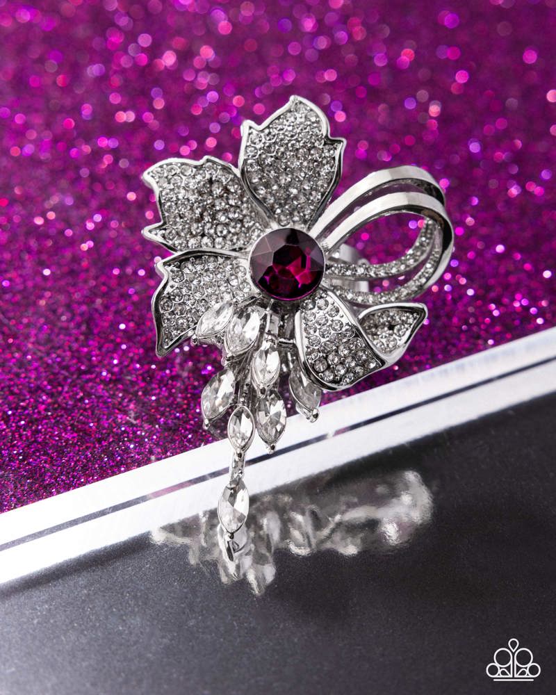 Blooming Broadcast Ring - Pink