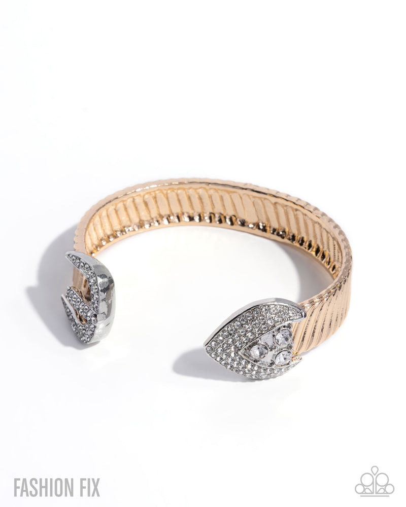 Fashion Forward Feature Bracelet - Gold image 2