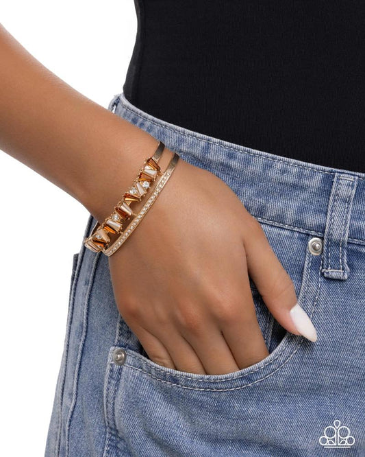 Sculpted Splendor - Brown | Paparazzi Accessories