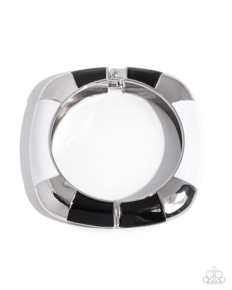 Painted Perfection Bracelet - White | Paparazzi Accessories image 2