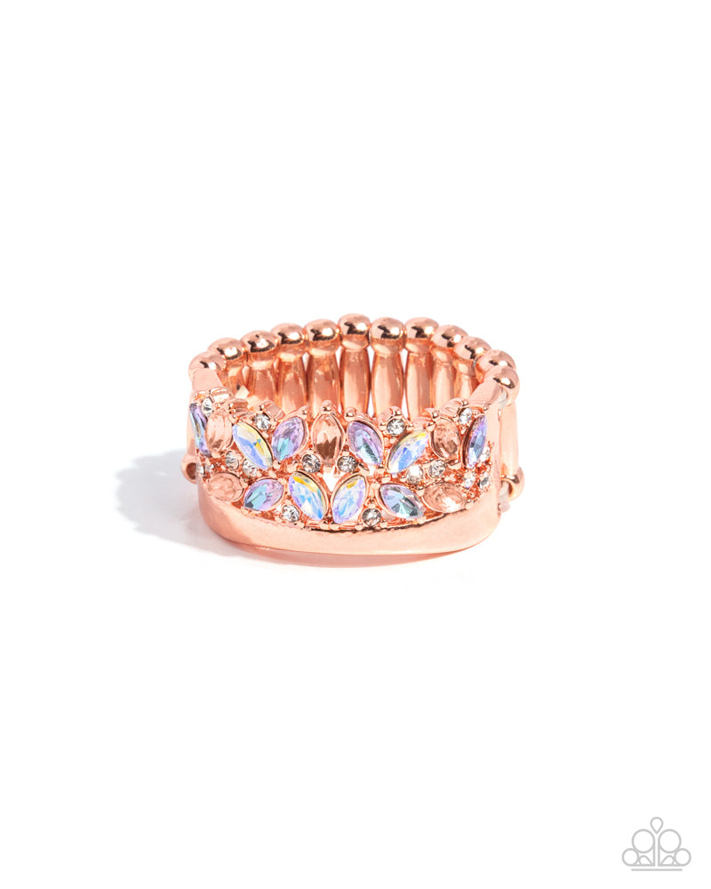 Crowning Chic Ring - Copper image 2