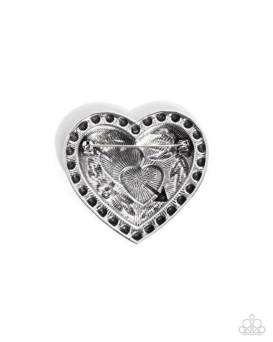 A Breath of Fresh Romance - Silver | Paparazzi Accessories