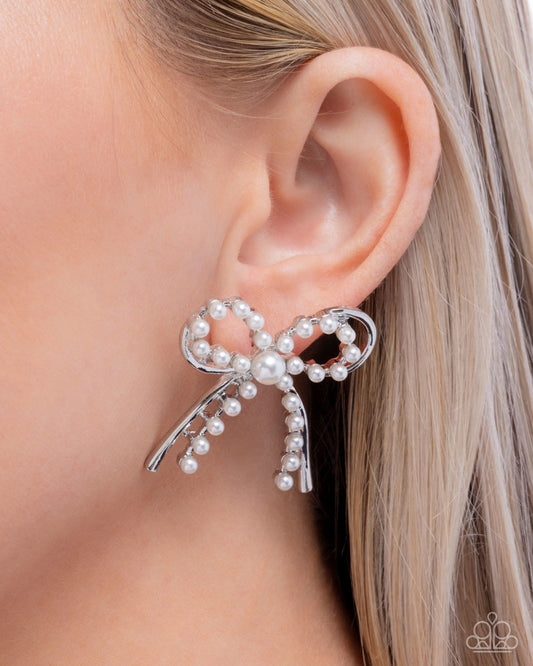Girly Get Together - White | Paparazzi Accessories