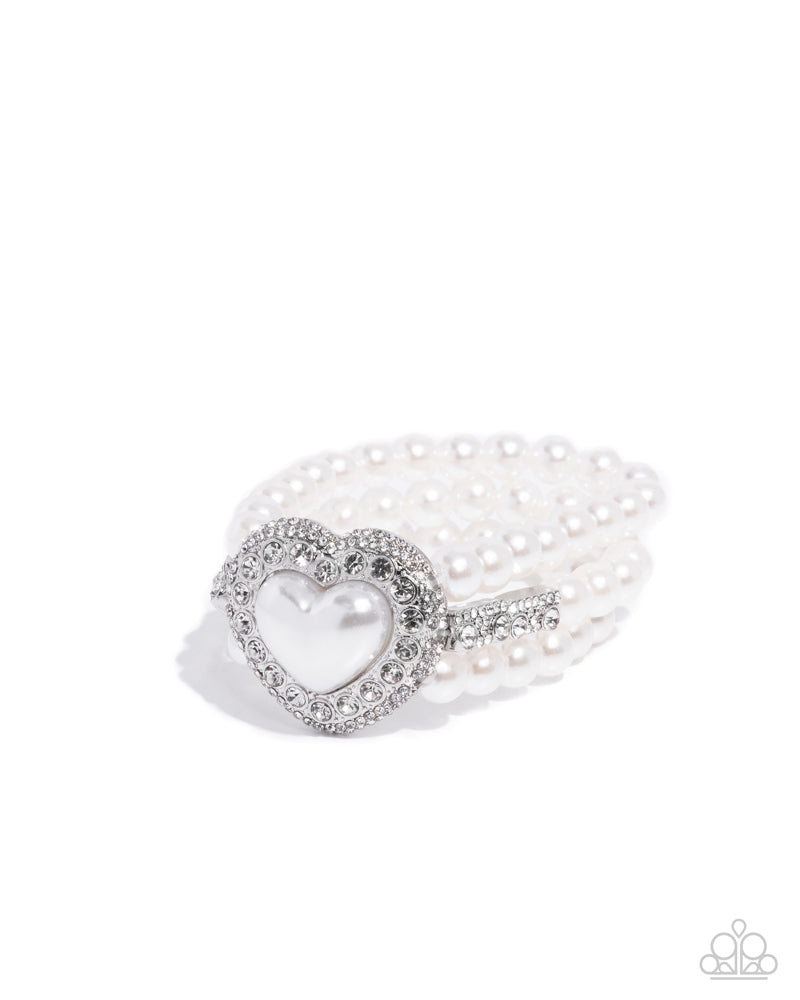 Lifelong Love Letter - White | Paparazzi Accessories