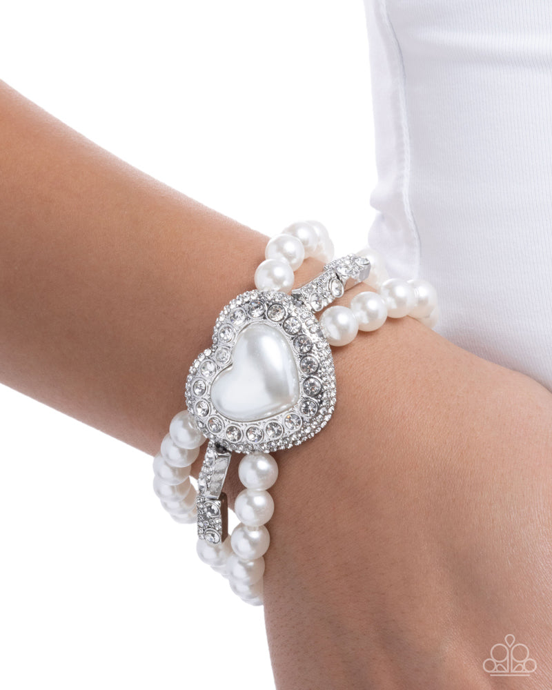 Lifelong Love Letter - White | Paparazzi Accessories