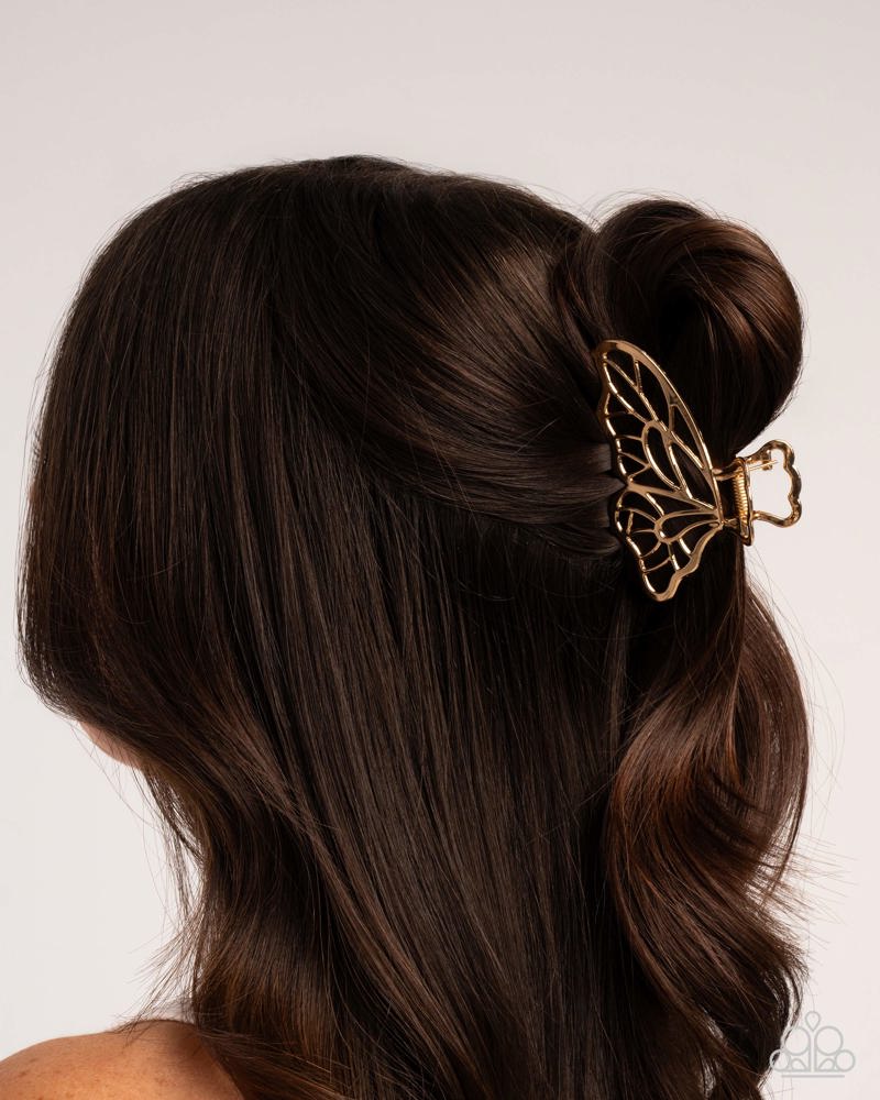 Gliding Grace - Gold | Paparazzi Accessories