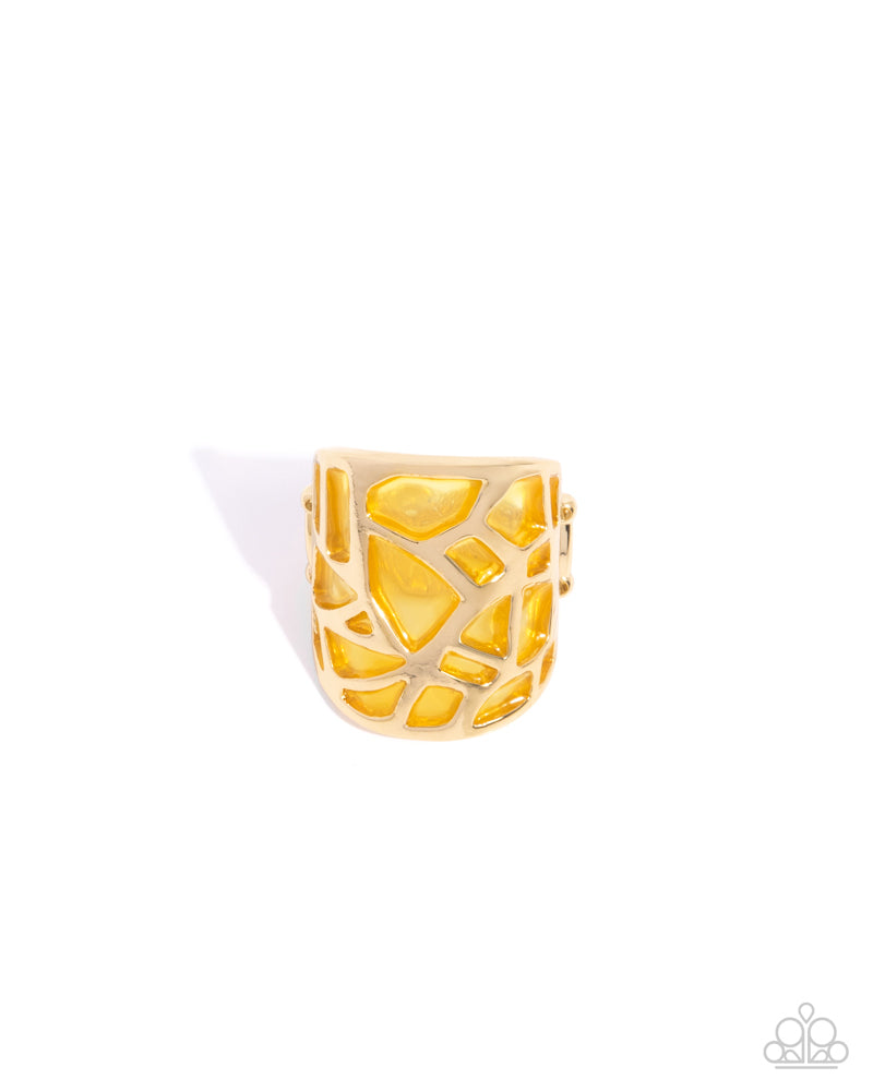 Kintsugi Moment Ring - Yellow image 2