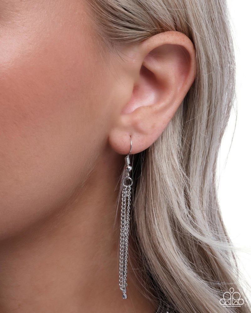 Twisted Tapestry - White | Paparazzi Accessories