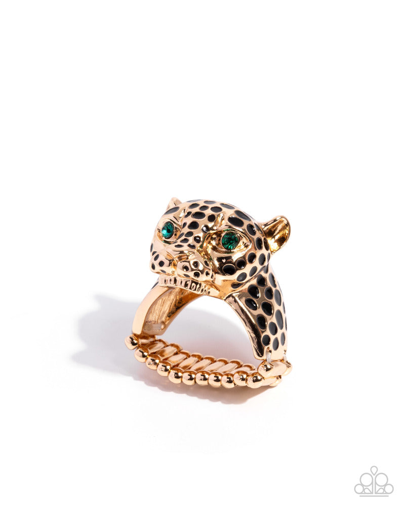 Leopard Limit Ring - Gold image 2