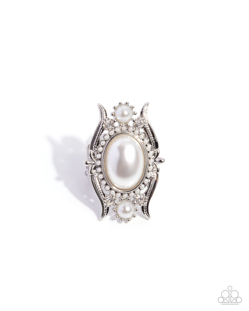 Delightful Debutante Ring - White image 2