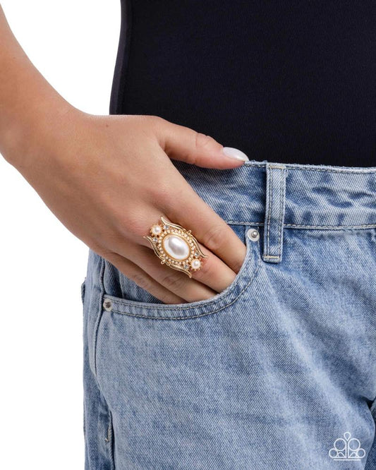 Delightful Debutante Ring - Gold