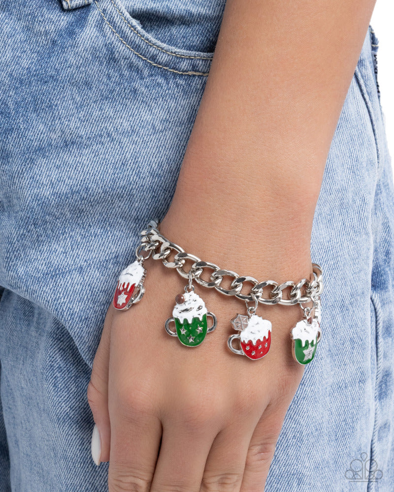 Cup of Christmas Cheer Bracelet - Multi image 3
