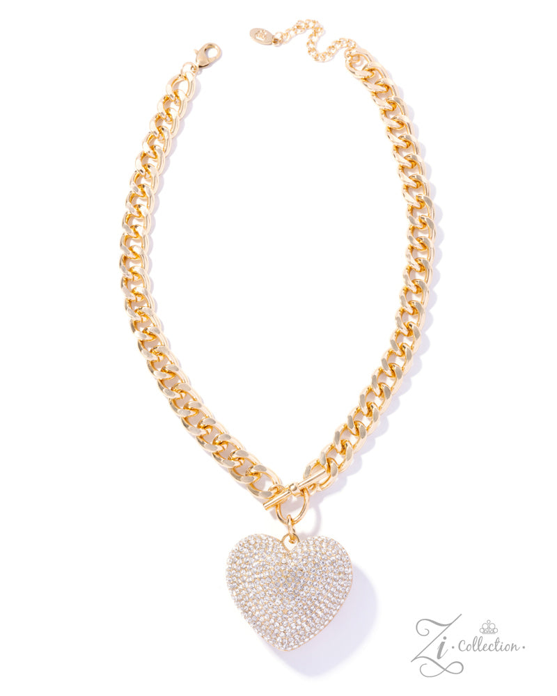 Enamored Necklace | Paparazzi Accessories image 2