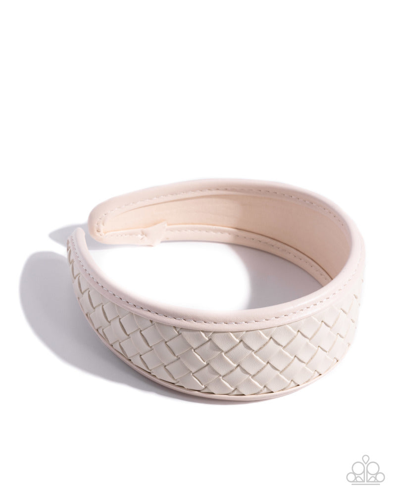 Woven Wellness Ring - White image 2