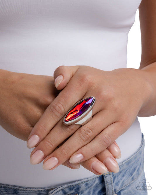 Determinate Dazzle Ring - Pink