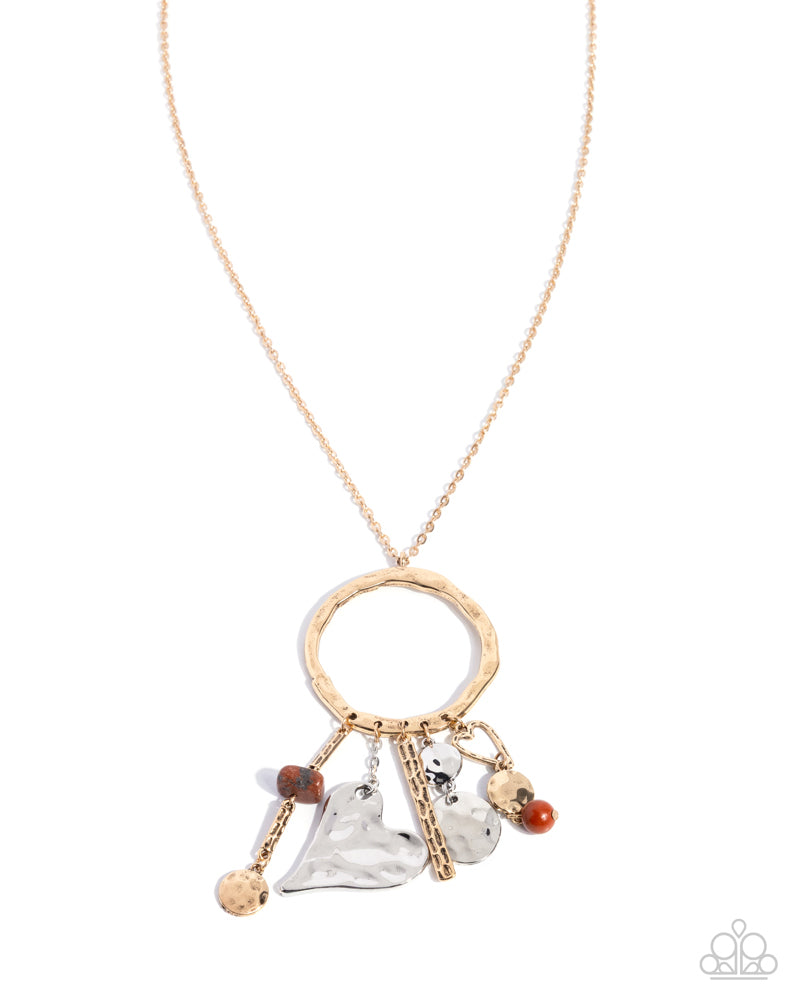 Courting Creativity Necklace - Red | Paparazzi Accessories image 2