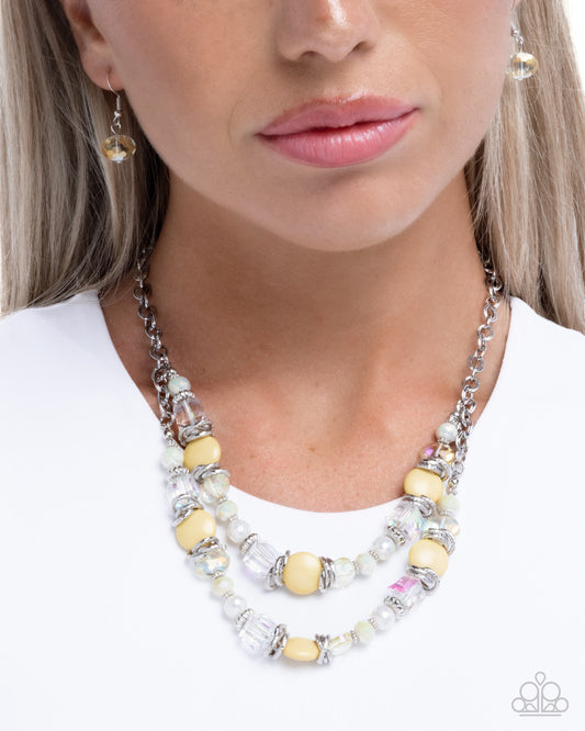 Valiant Victorian - Yellow | Paparazzi Accessories
