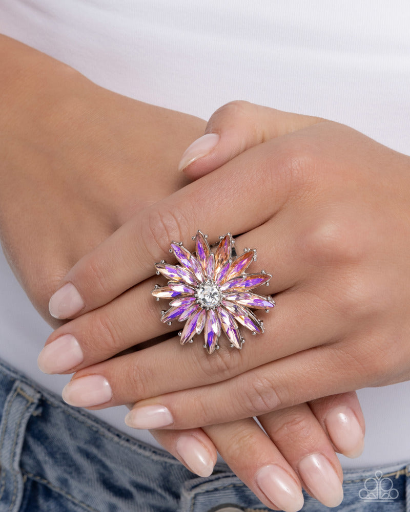 Blooming Bundle Ring - Orange